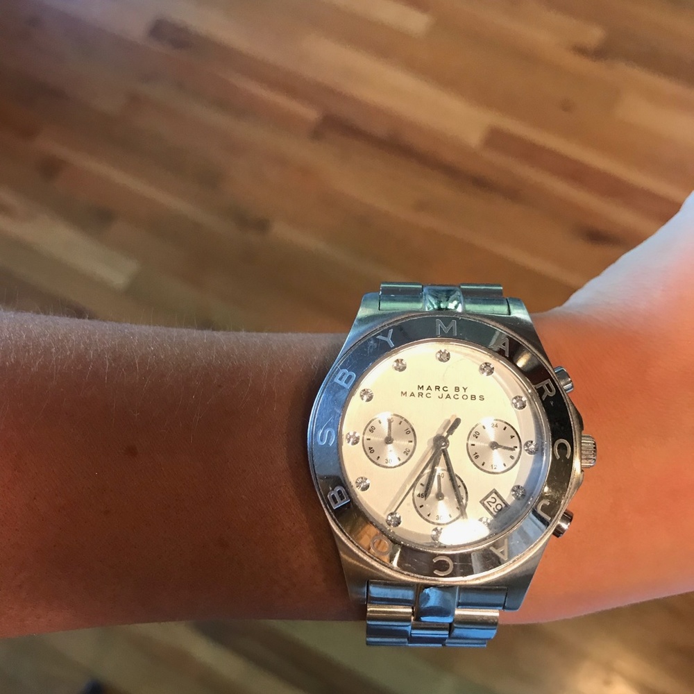 Marc Jacobs Silver Watch